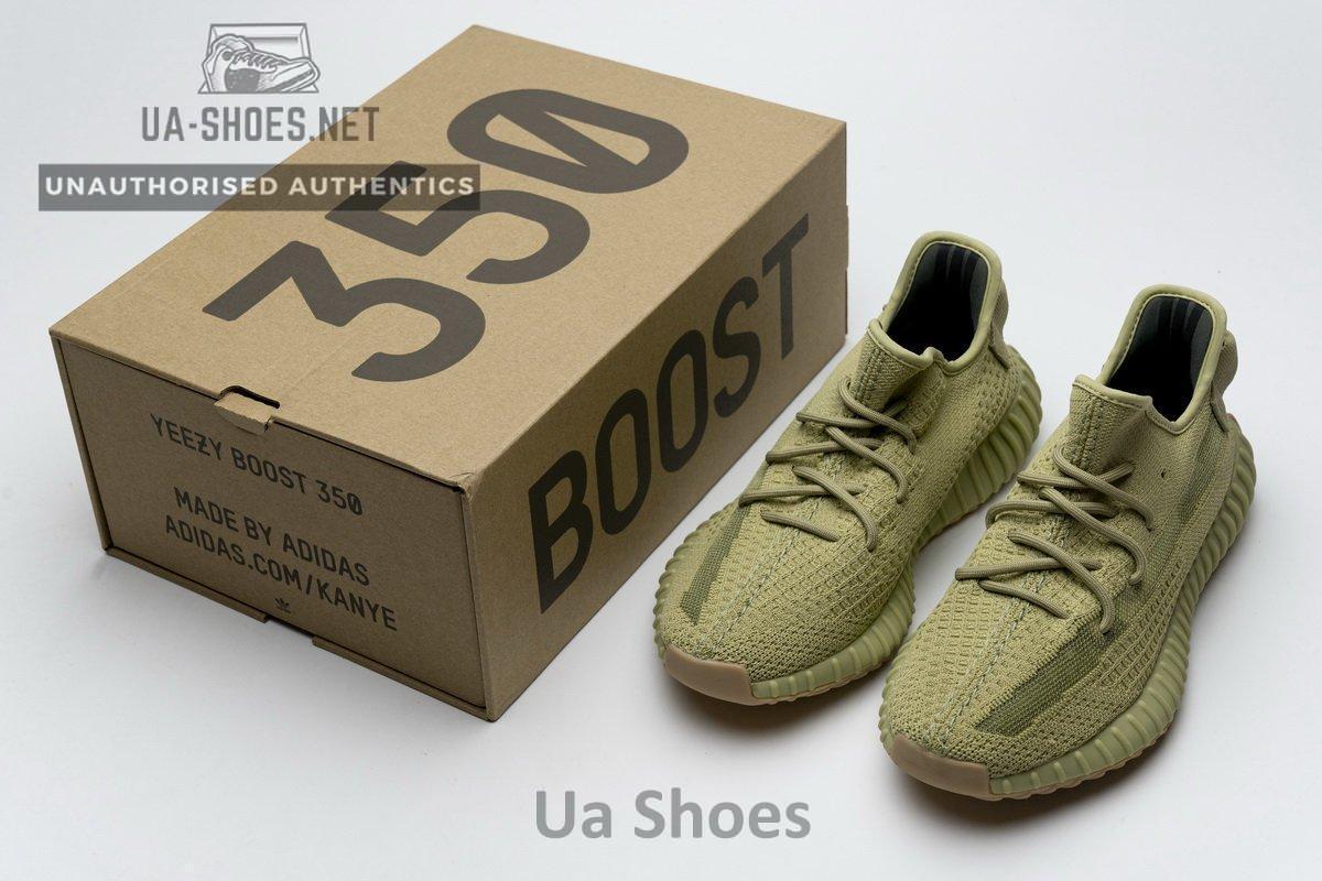 FY5346 adidas Yeezy Boost 350 V2"Sulfur" Real Boost - Image 3