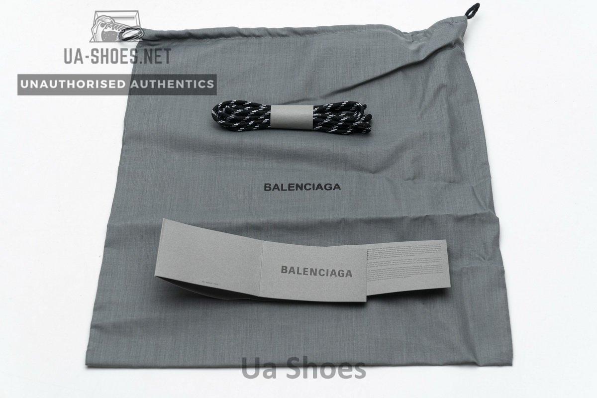 541624 W09E1 7320 Balenciaga Triple S Black Silver2 - Image 11