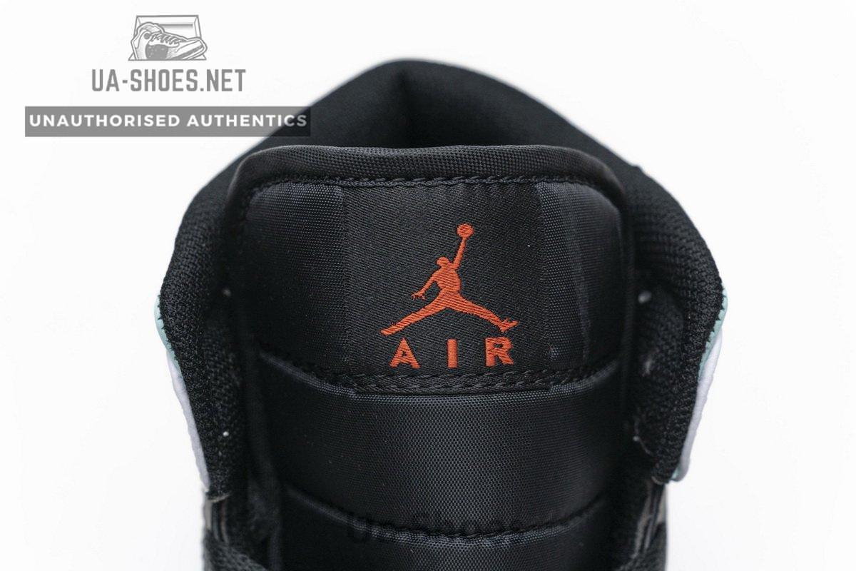 BQ6931-100 Air Jordan 1 Mid GS Black Toe - Image 9