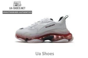 0625 W09O1 Balenciaga Triple S Milk White Black