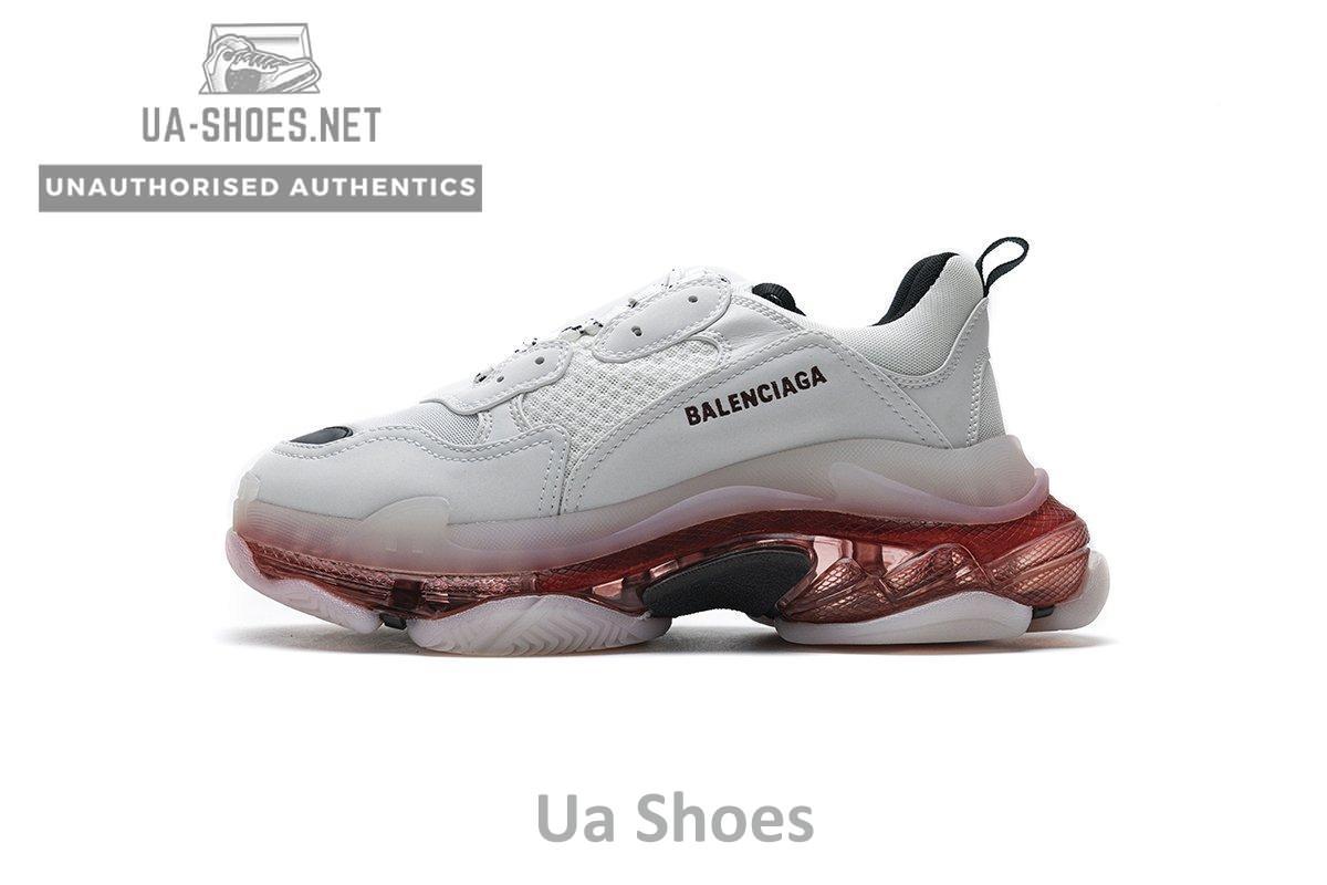 0625 W09O1 Balenciaga Triple S Milk White Black