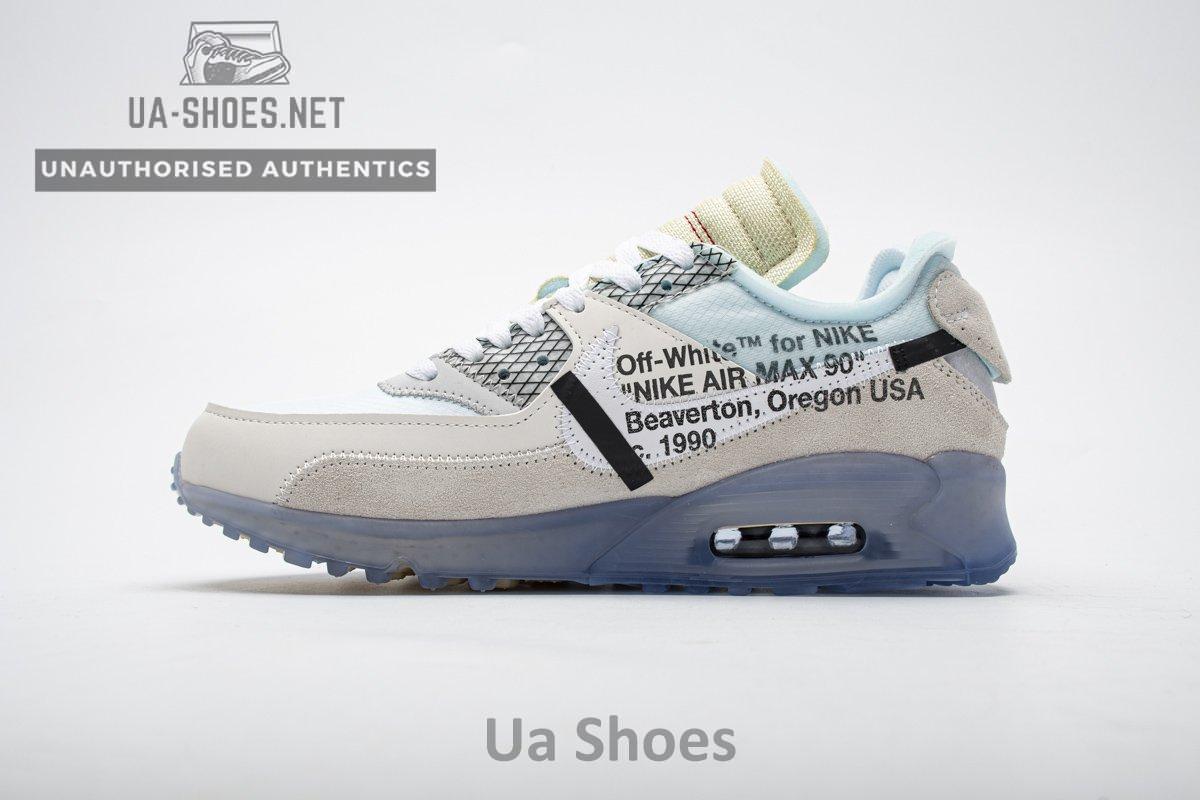 AA7293-100 Off-White x Nike Air Max 90 “All White” - Image 2