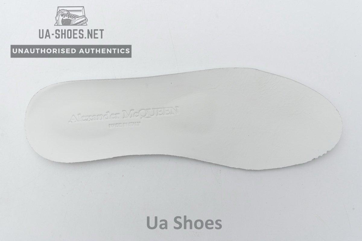 462214 WHGP7 9001 Alexander McQueen Sneaker White Rainbow - Image 7