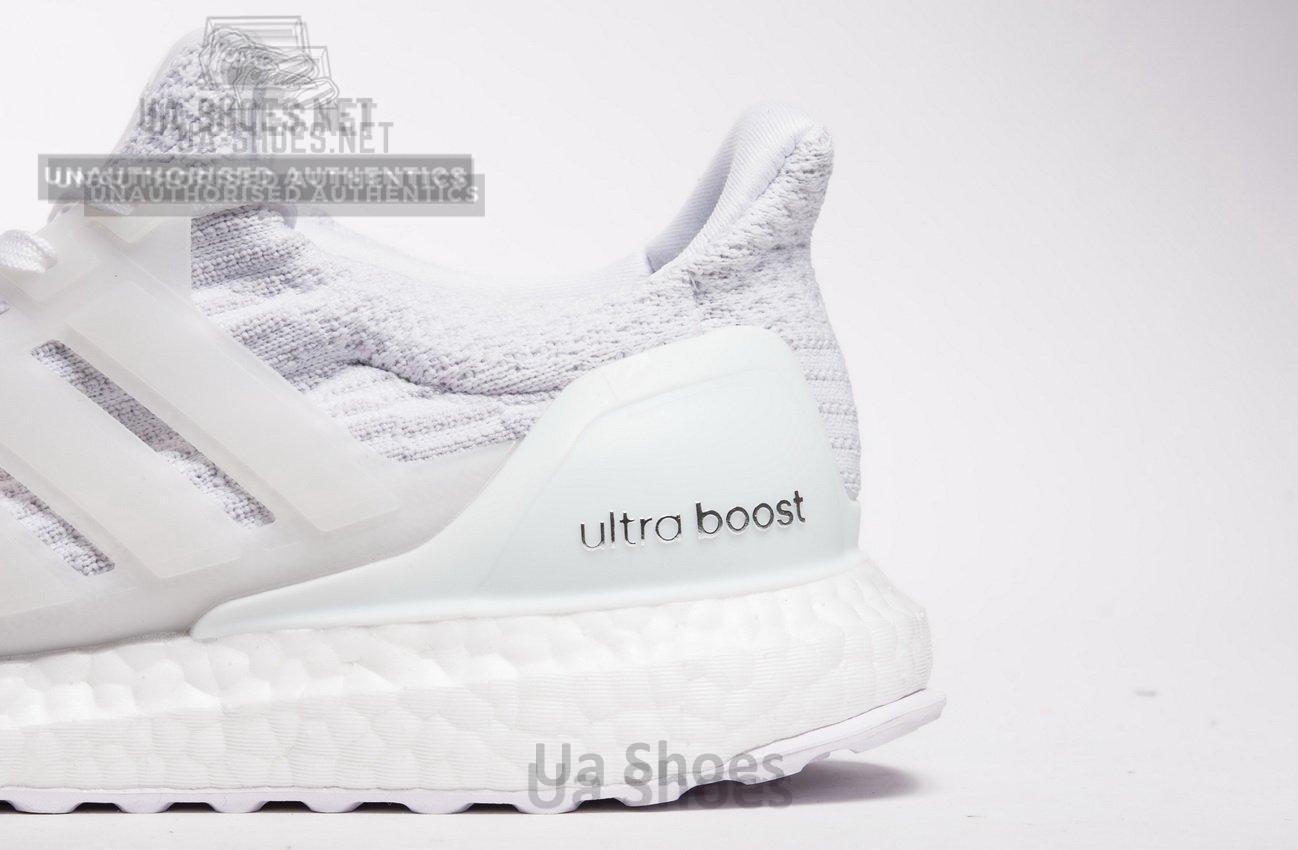 Adidas Ultra Boost 3.0 “Triple White” Real Boost BA8841 - Image 6