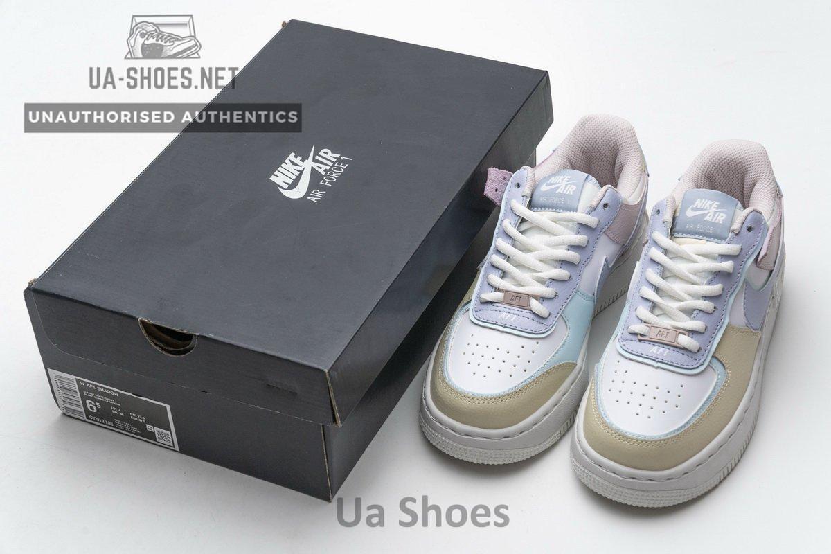 CI0919-106 Womens Air Force 1 Shadow White Ghost - Image 3