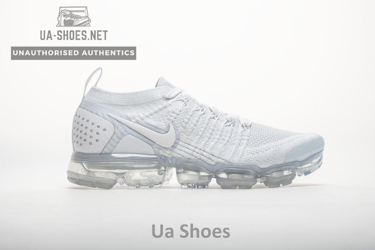 942842-100 Nike Air VaporMax 2.0 White Platinum - Image 2