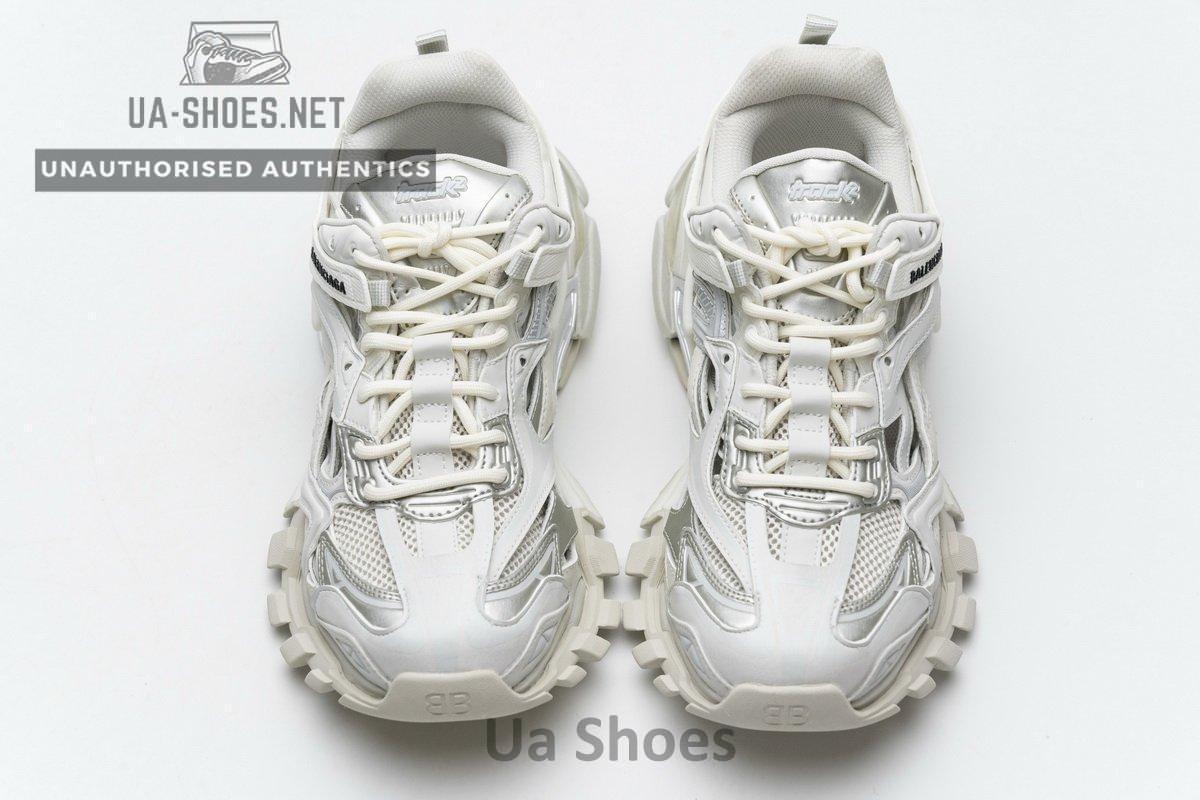 570391 W2GN2 9000 Blenciaga Track 2 Sneaker White - Image 4
