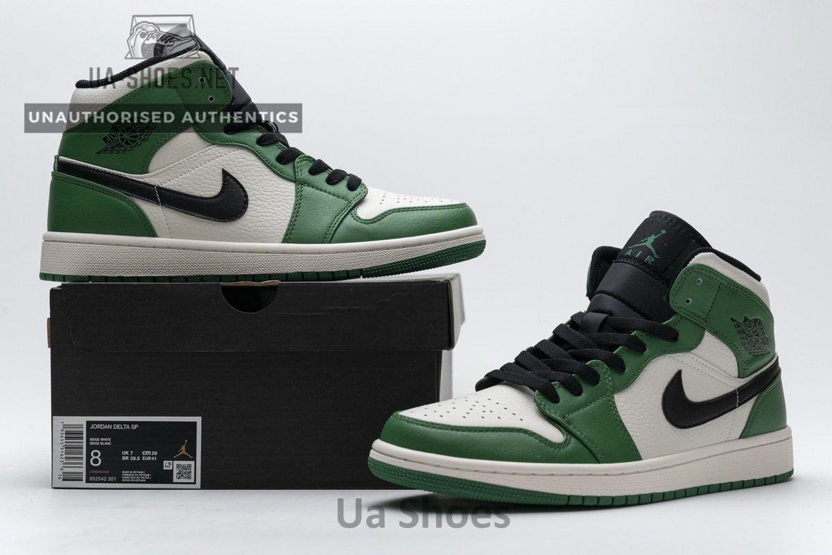 852542-301 Air Jordan 1 Mid Pine Green - Image 2