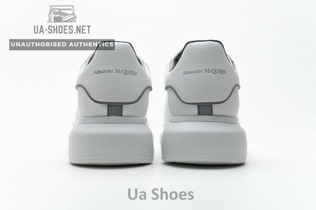 462214 WHGP7 9001 Alexander McQueen Sneaker All White - Image 7