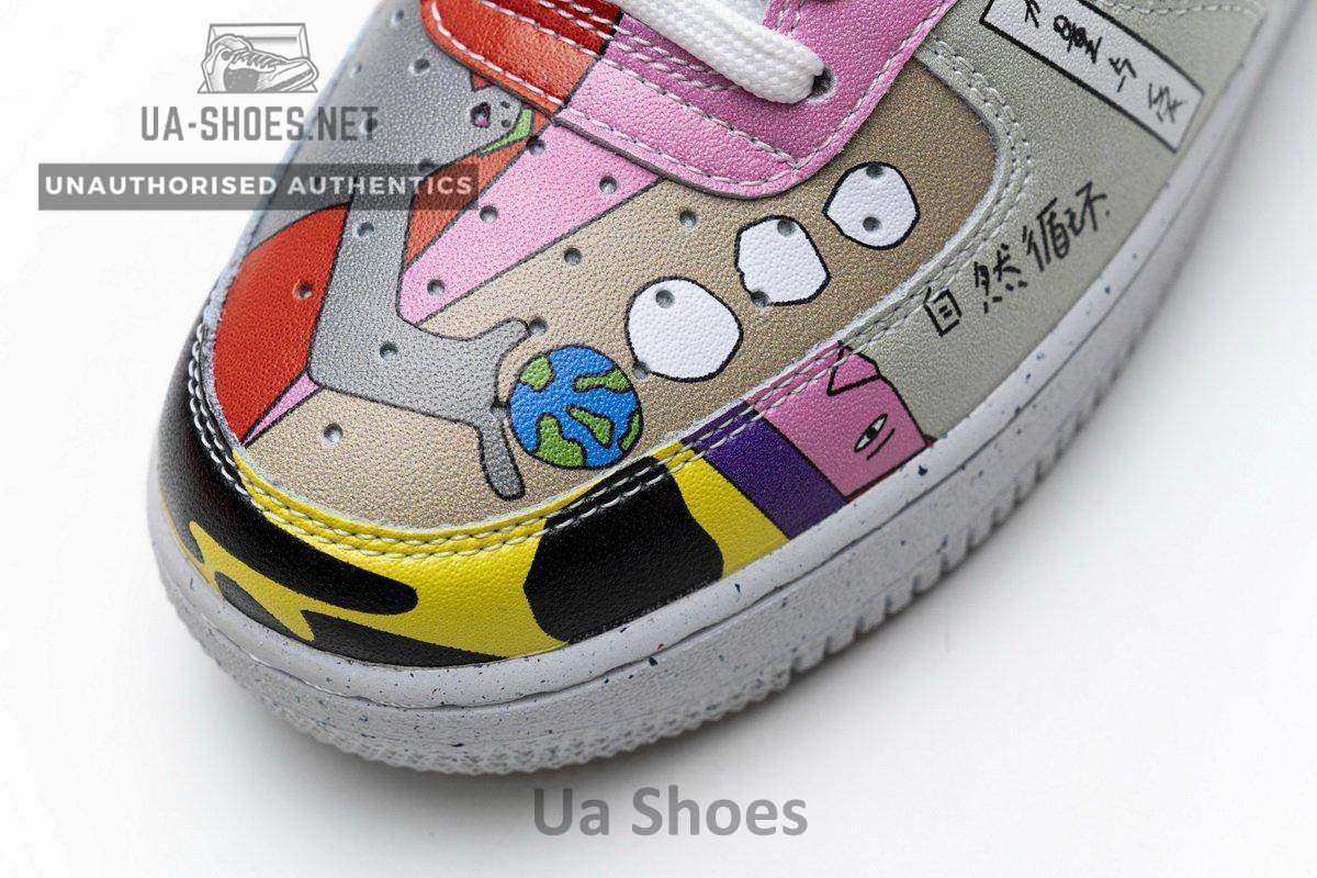 CZ3990-900 Ruohan Wang x Nike Air Force 1 Low(2020) - Image 3