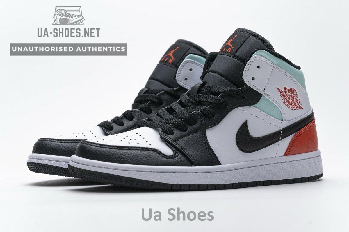 BQ6931-100 Air Jordan 1 Mid GS Black Toe - Image 6