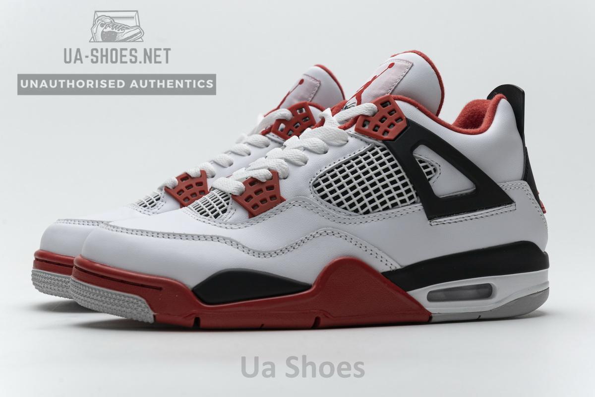 308497-110 Air Jordan 4 Retro Fire Red - Image 3