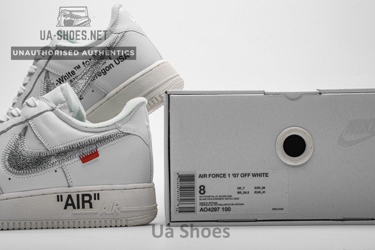 AO4297-100 OFF White X Air Force 1 ’07 Low Conplex Con - Image 11