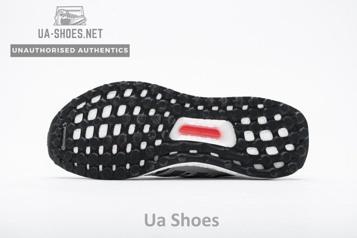 EF0720 adidas Ultra Boost S&L Black Grey Four Red Real Boost - Image 5