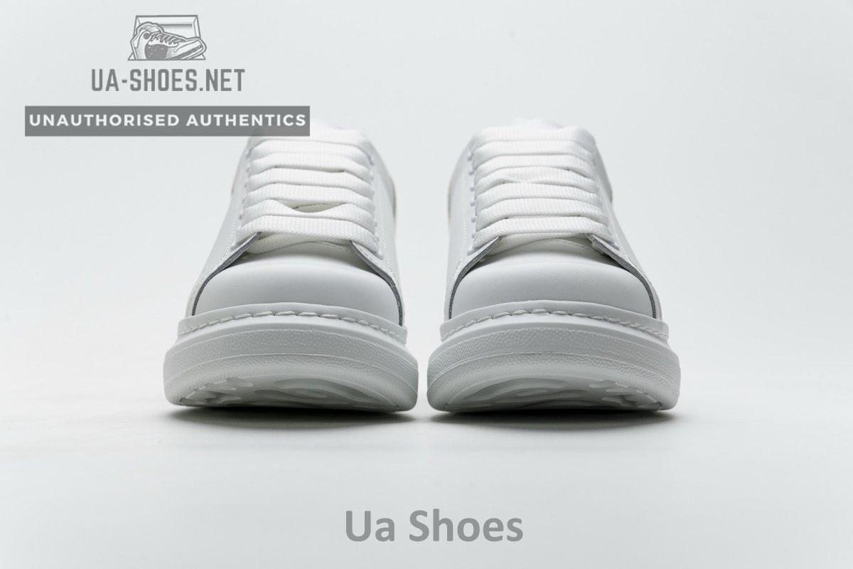 462214 WHGP7 9001 Alexander McQueen Sneaker White Orange Laser - Image 5