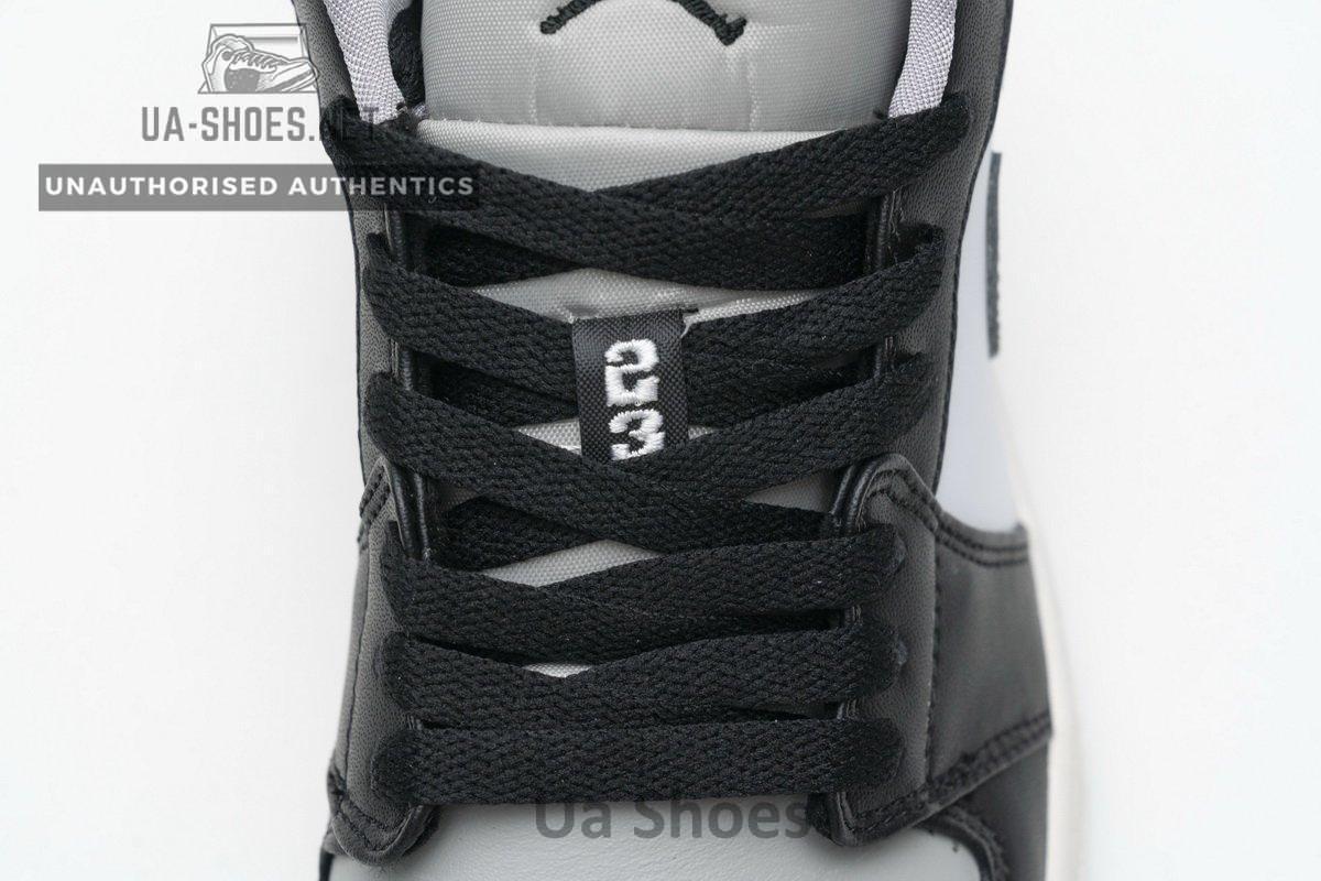 553558-039 Air Jordan 1 Low Light Smoke Grey - Image 8