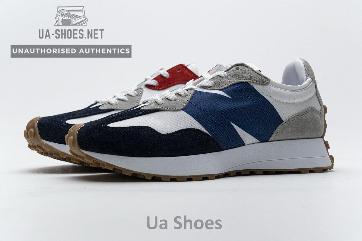 MS327PH New Balance White Blue Red - Image 6