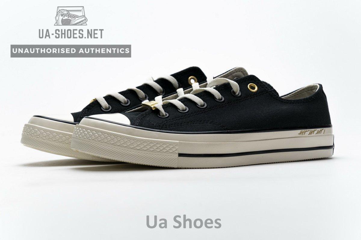 161408C Converse Chuck Taylor All-Star Ox Think 16 Black White - Image 13