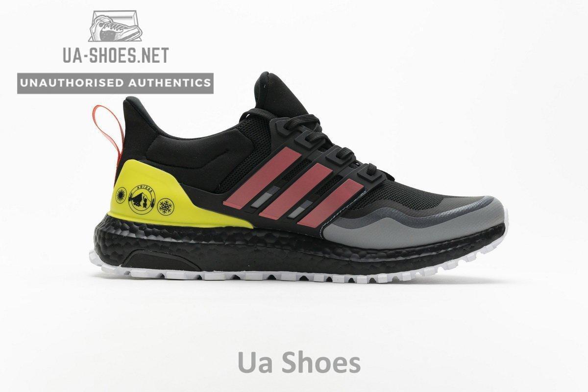 EG8097 adidas Ultra Boost All Terrain Core Black and Red - Image 9
