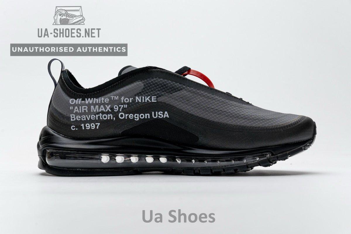 AJ4585-001 Off-White x Nike Air Max 97 All Black - Image 10
