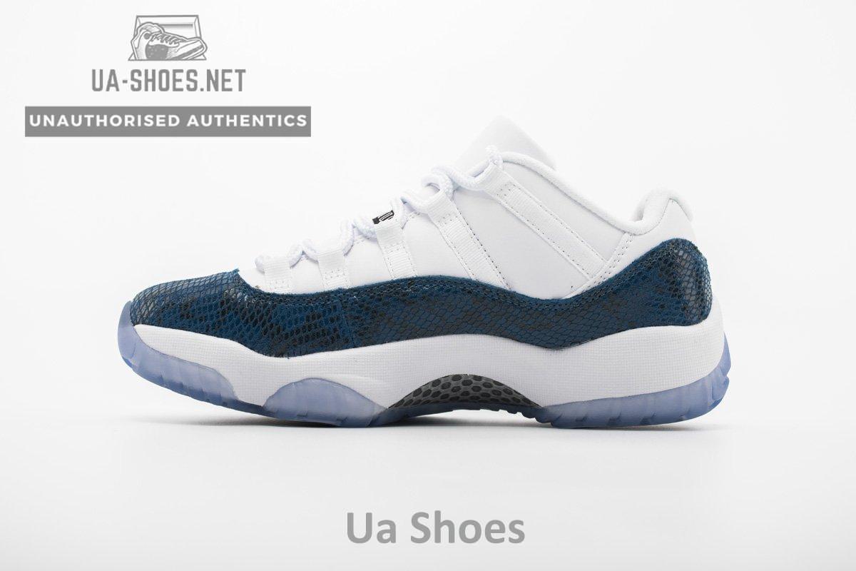 Air Jordan 11 Low “Navy Blue Snakeskin”CD6846-102