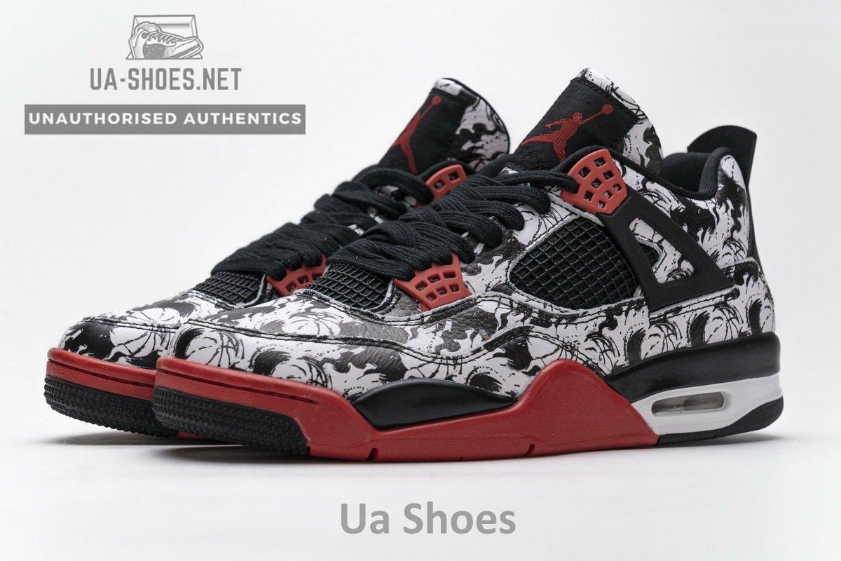 BQ0897-006 Air Jordan 4 Retro Singles Day Tattoo - Image 6