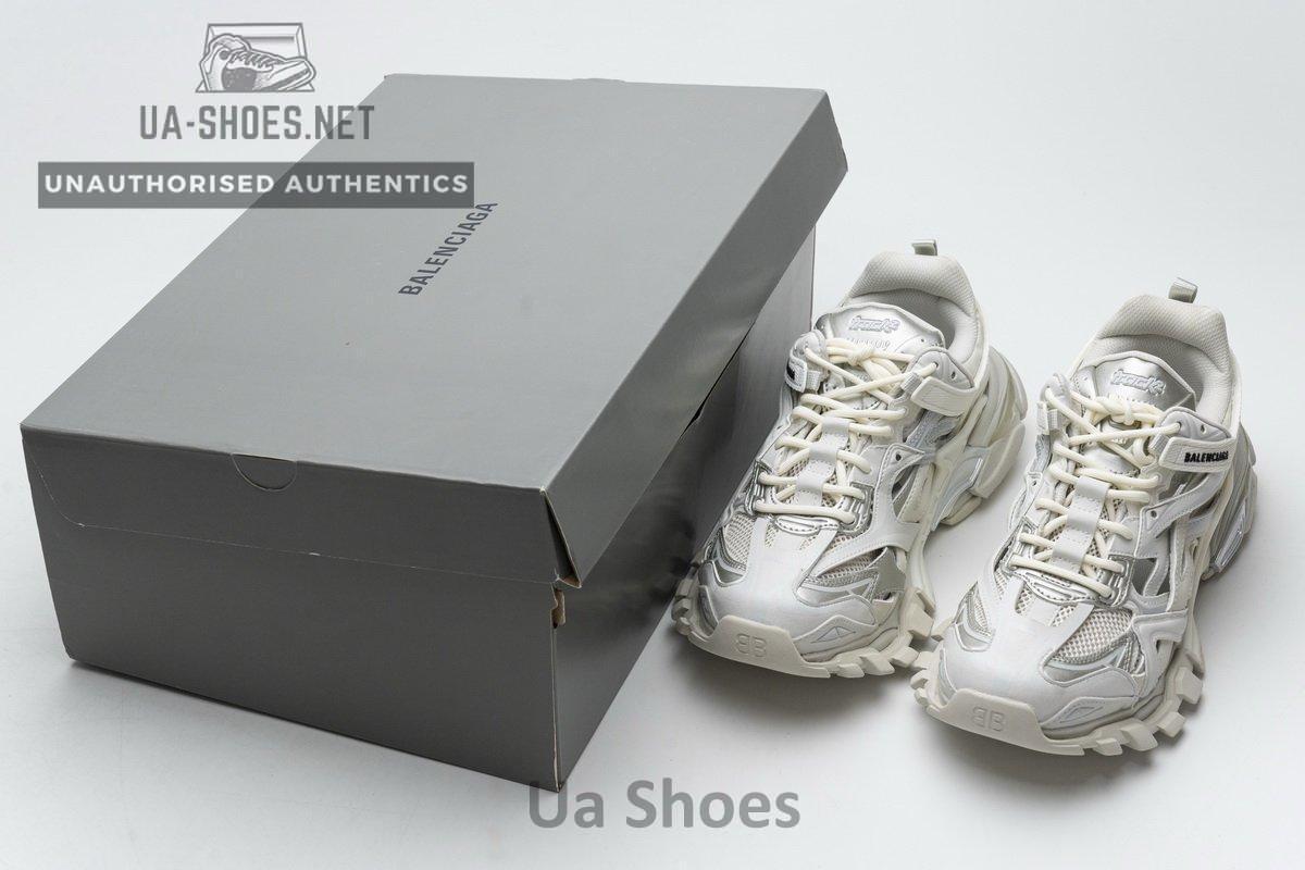 570391 W2GN2 9000 Blenciaga Track 2 Sneaker White - Image 3