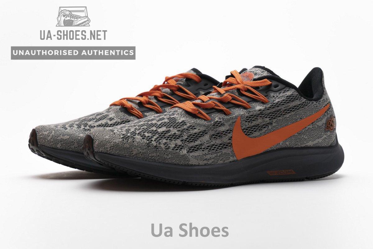 CI2074-001 Nike Air Zoom Pegasus 36 Grey Orange - Image 6