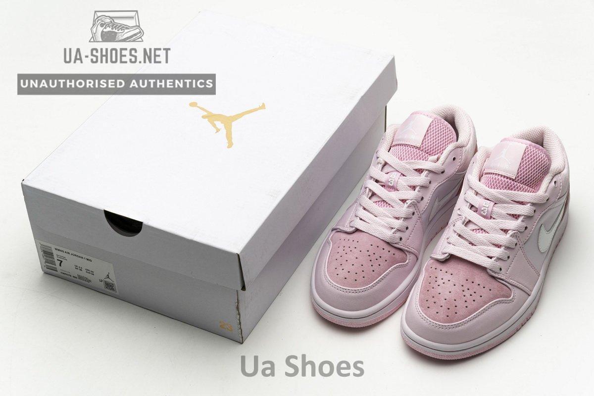CW5379-600 Air Jordan 1 Low Digital Pink - Image 3