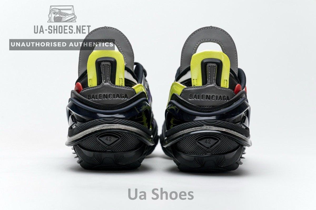 Balenciaga Tyrex 5.0 Sneaker Black Blue Red - Image 7