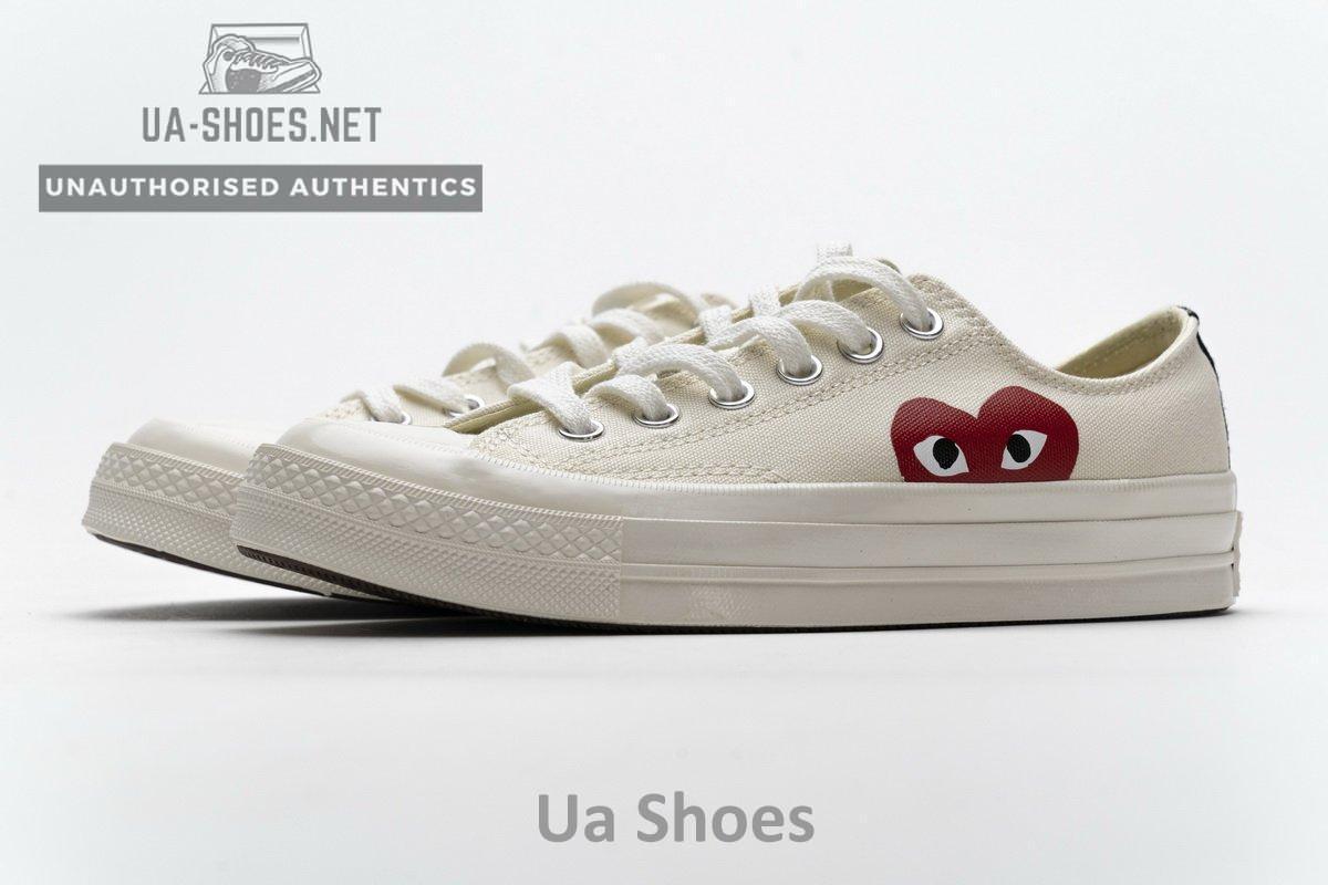 150207C CDG Play x Converse Chuck Taylor All Star 70 OX - Image 6