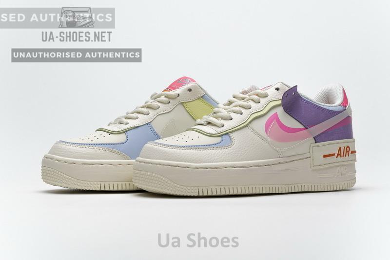 CU3012-164 Nike W Air Force 1 Shadow Pale Ivory Pink - Image 5