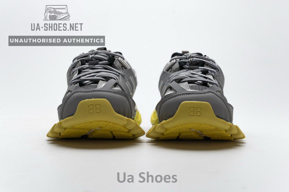 542435 W1GB7 2018 Balenciaga Tess S.White Grey Orange - Image 5