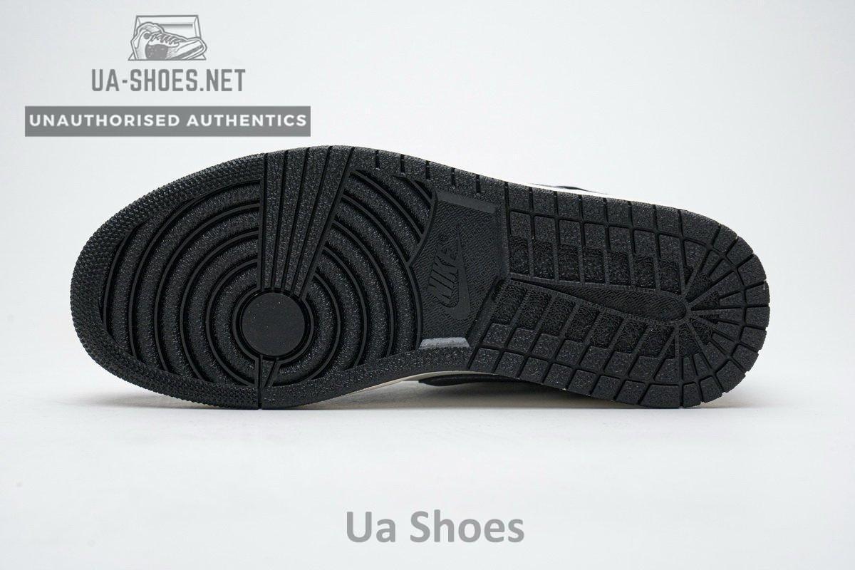 852542-011 Air Jordan 1 Mid SE “Satin Grey” - Image 8