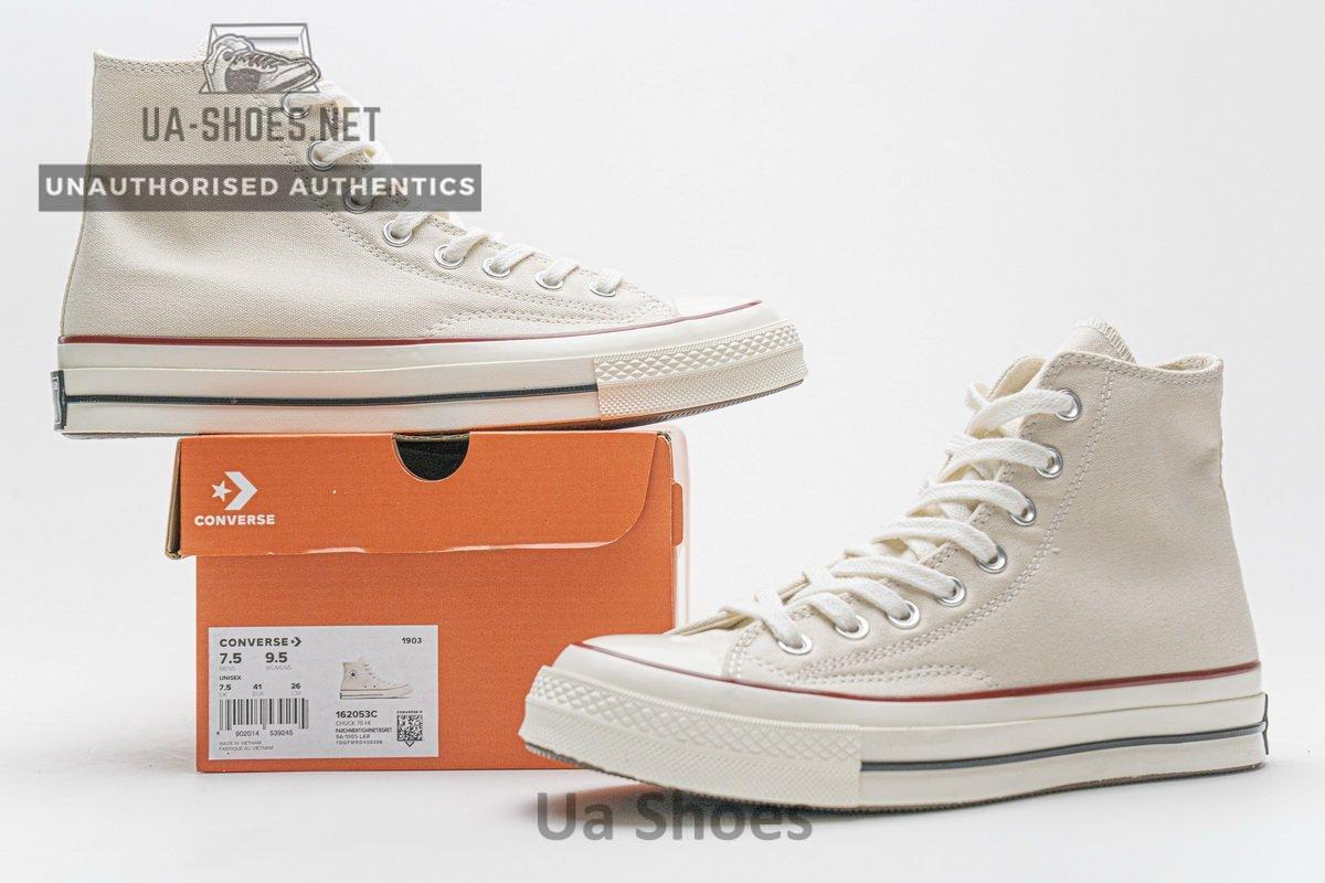 162053C Converse Chuck 70 HI Parchment Garnet Egret - Image 4