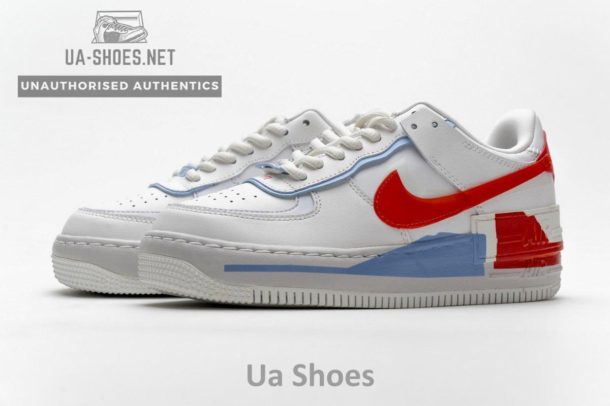 CQ9503-100 Womens Air Force 1 Team Orange - Image 6