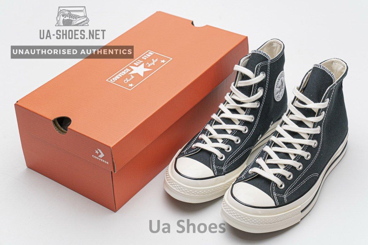 162050C Converse Chuck 70 HI Black Egret - Image 3