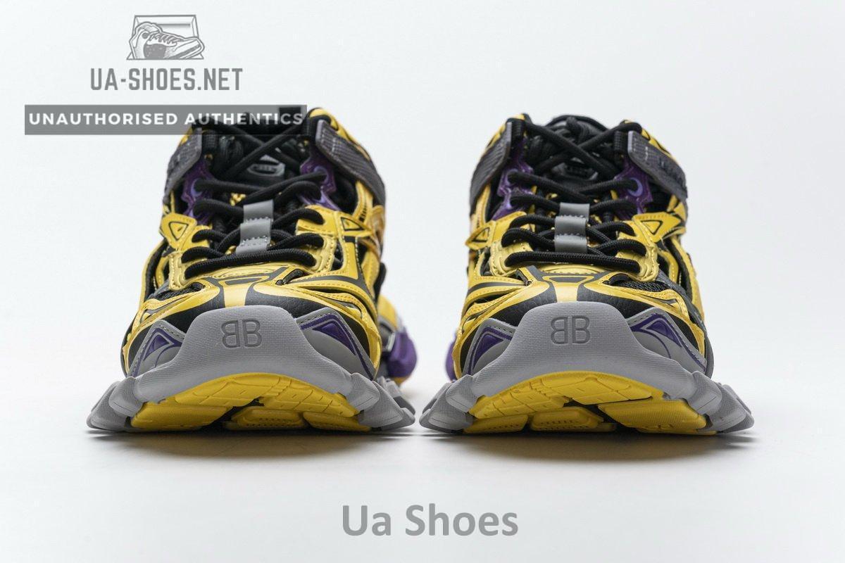 570391 W2GN1 2027 Blenciaga Track 2 Sneaker Yellow Black - Image 5