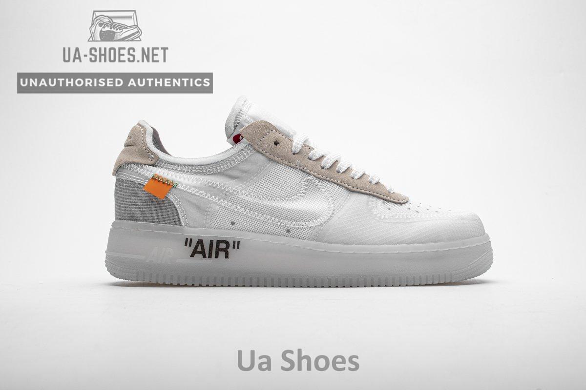 AO4606-100 OFF White X Air Force 1 Low White - Image 3