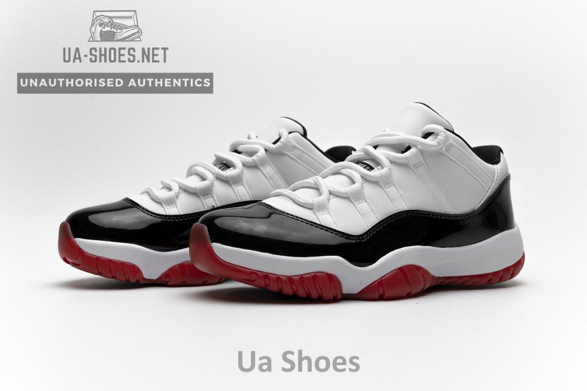 AV2187-160 Air Jordan 11 Low “White Bred” - Image 6