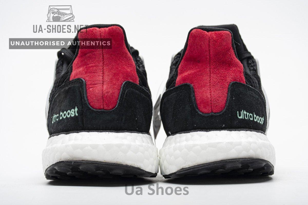 EF0724 adidas Ultra Boost S&L Black Grey Power Red Real Boost - Image 5