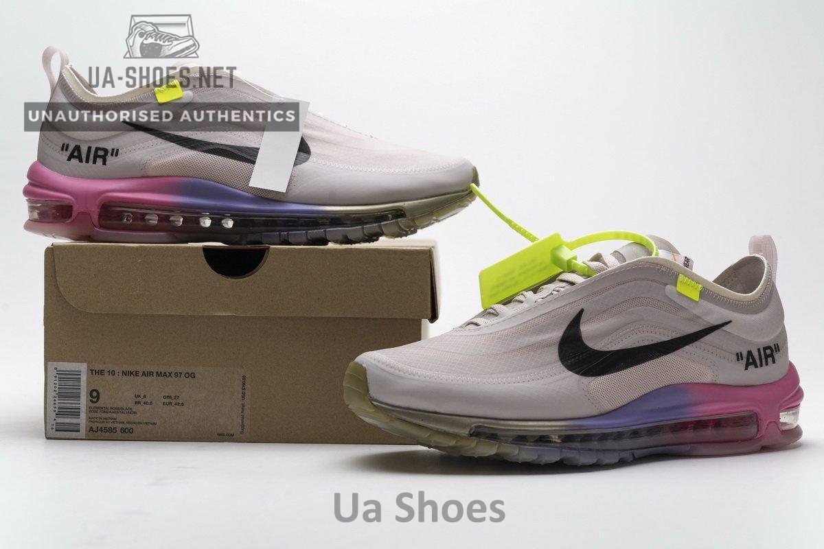 AJ4585-600 Off-White x Nike Air Max 97 Queen - Image 2