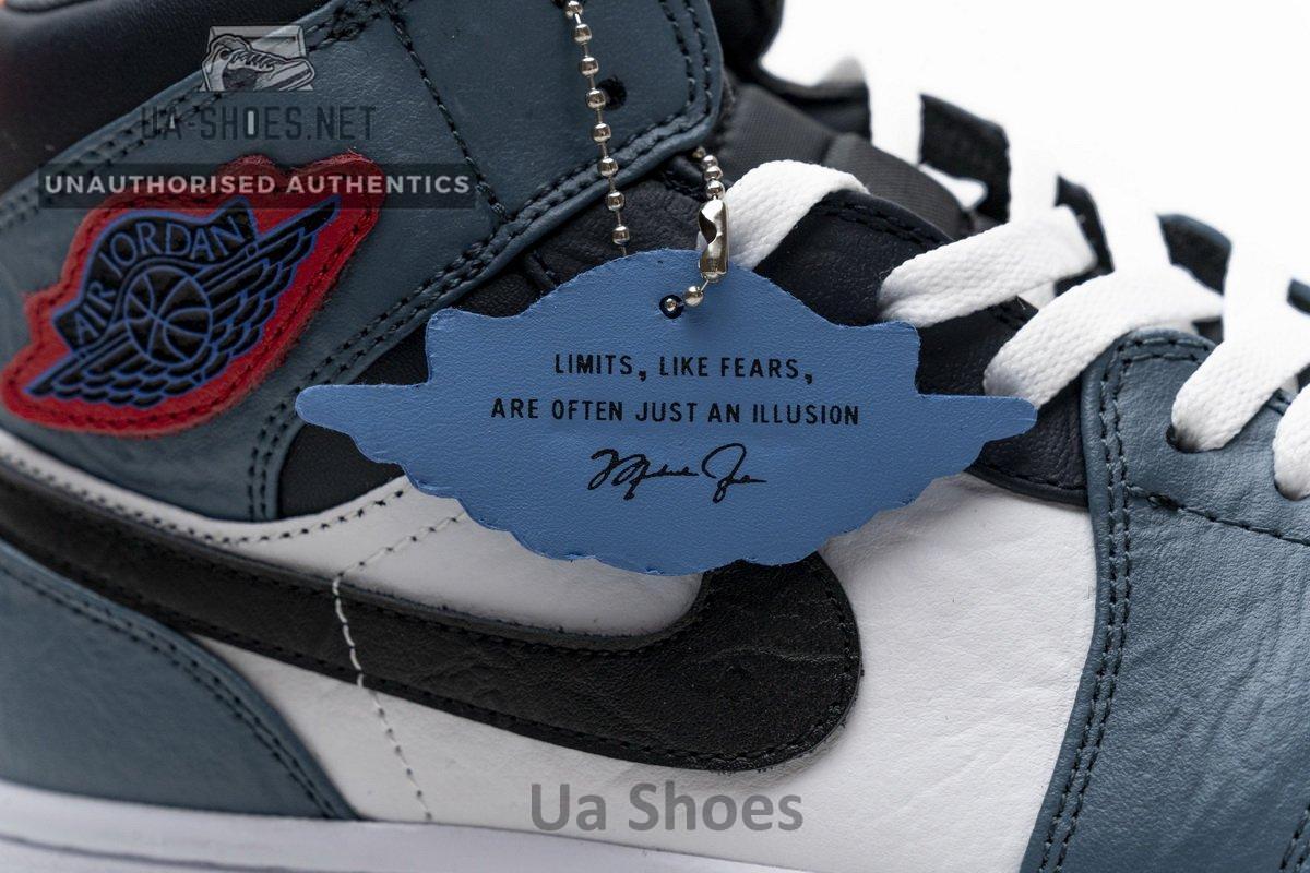 CU2802-100 Air Jordan 1 Mid Facetasm Blue Teal - Image 2