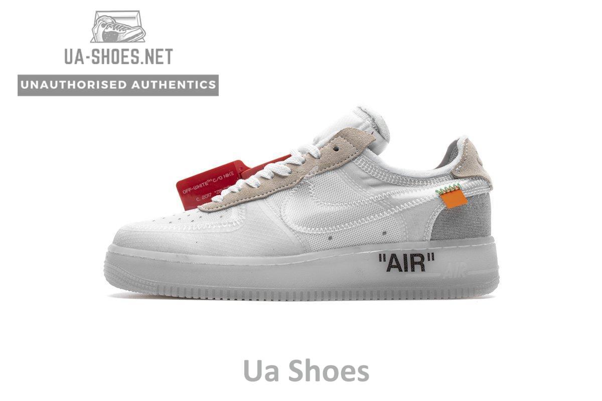 AO4606-100 OFF White X Air Force 1 Low White
