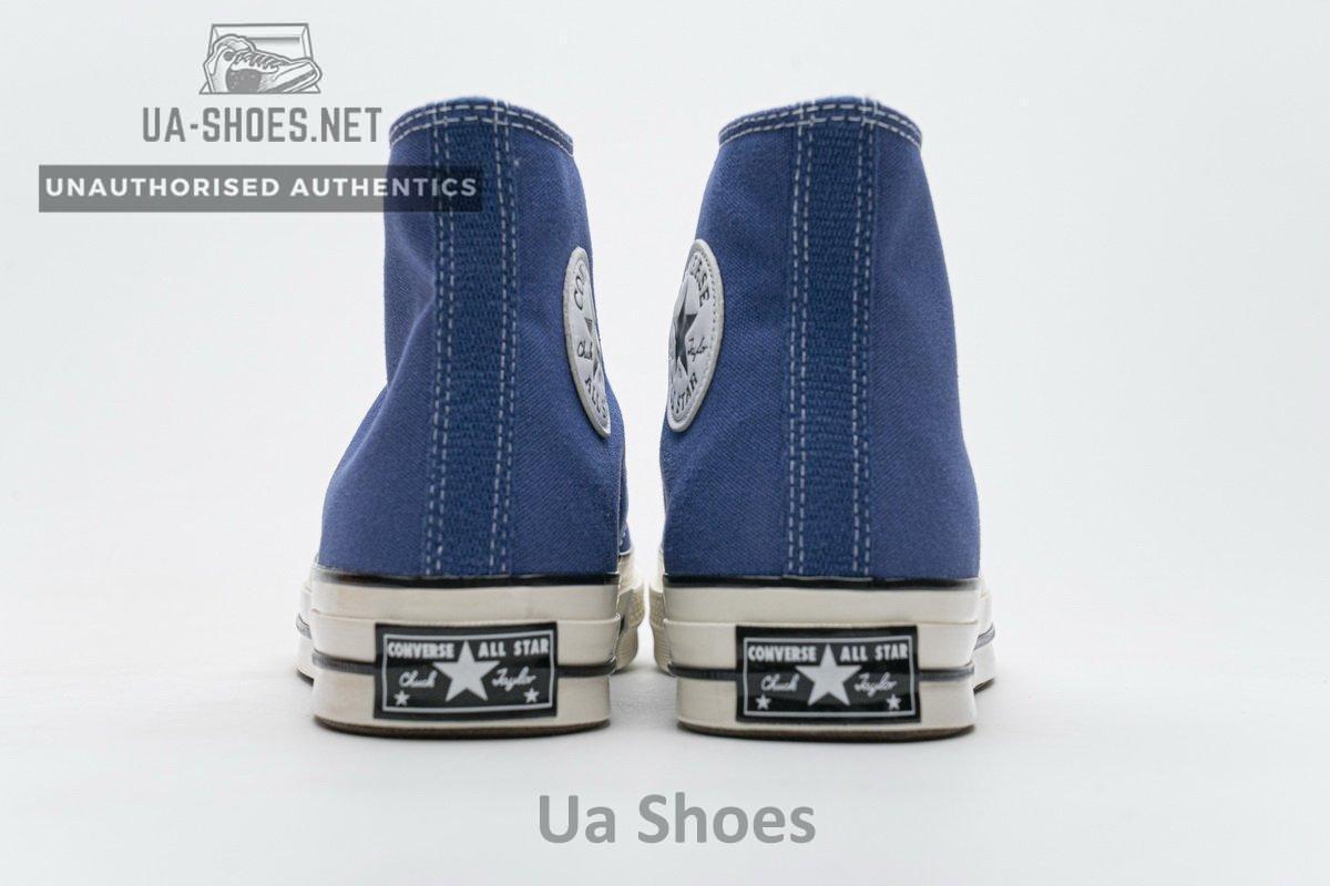 162055C Converse Chuck 70 HI True Navy Black Egret - Image 7