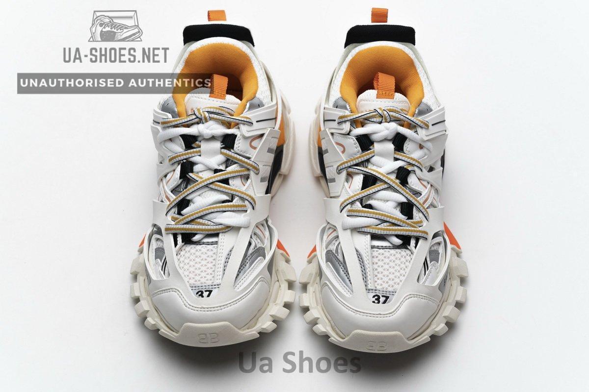 542436 W1GB7 9059 Balenciaga Tess S.White Orange - Image 4