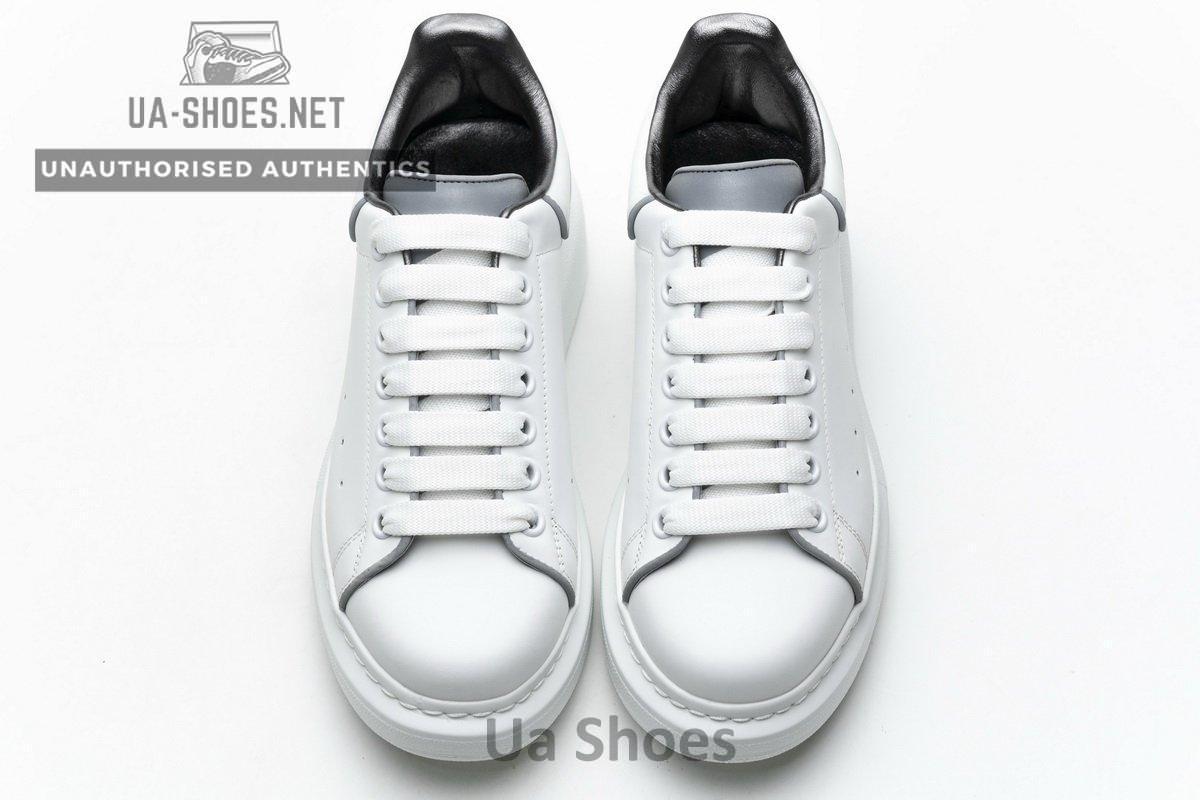 462214 WHGP7 9001 Alexander McQueen Sneaker All White - Image 4