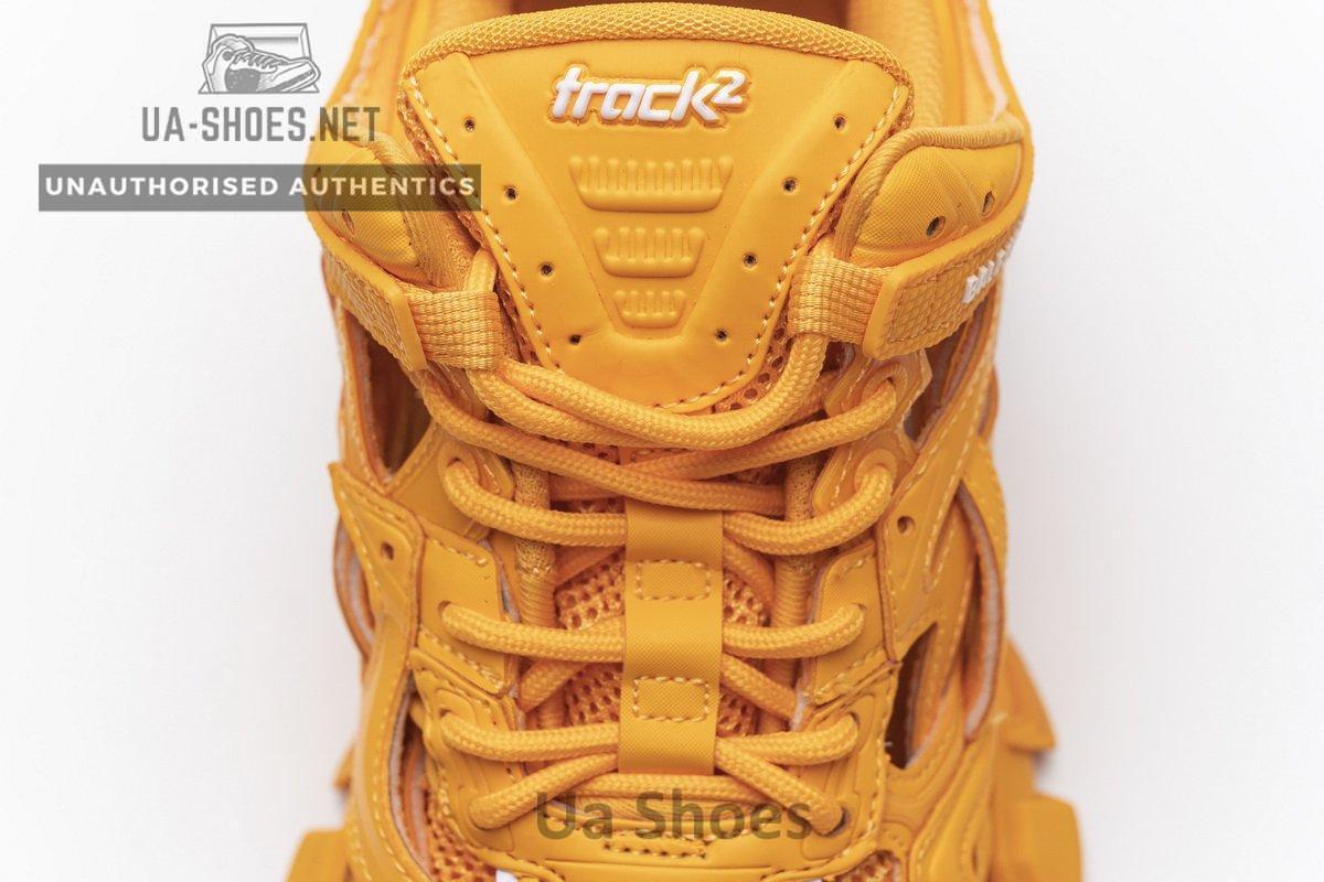568615 W2GN5 5817 Blenciaga Track 2 Sneaker Orange - Image 8