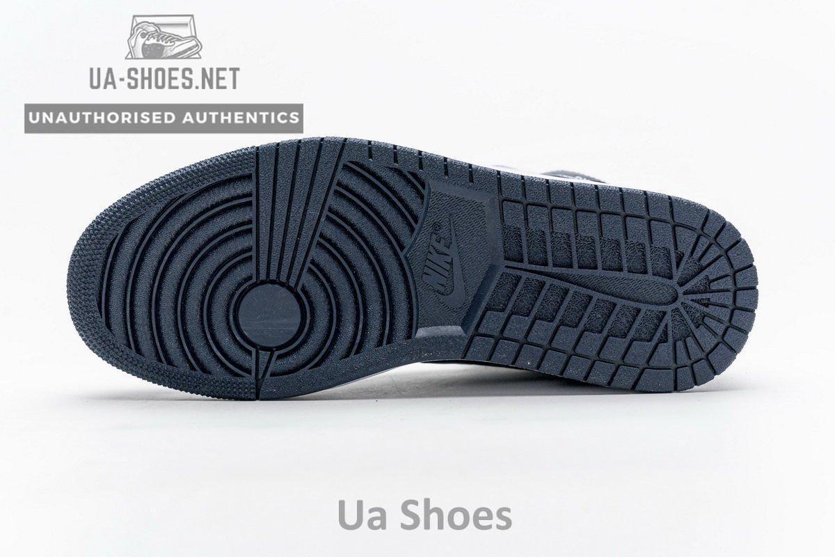 554724-174 Air Jordan 1 Mid Obsidian - Image 10