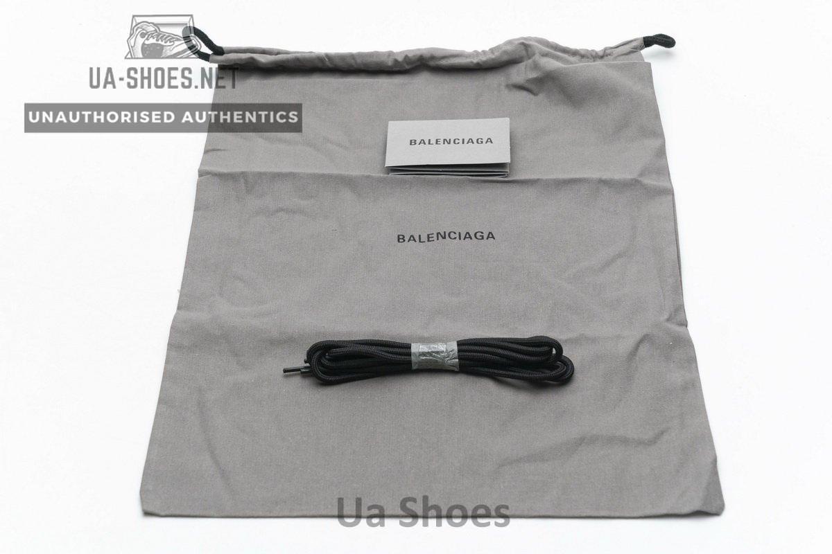 568615 W2GN1 1012 Blenciaga Track 2 Sneaker Black Green - Image 11